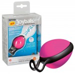 Joyballs secret single, Schwarz-Schwarz вагинальный шарик розовый